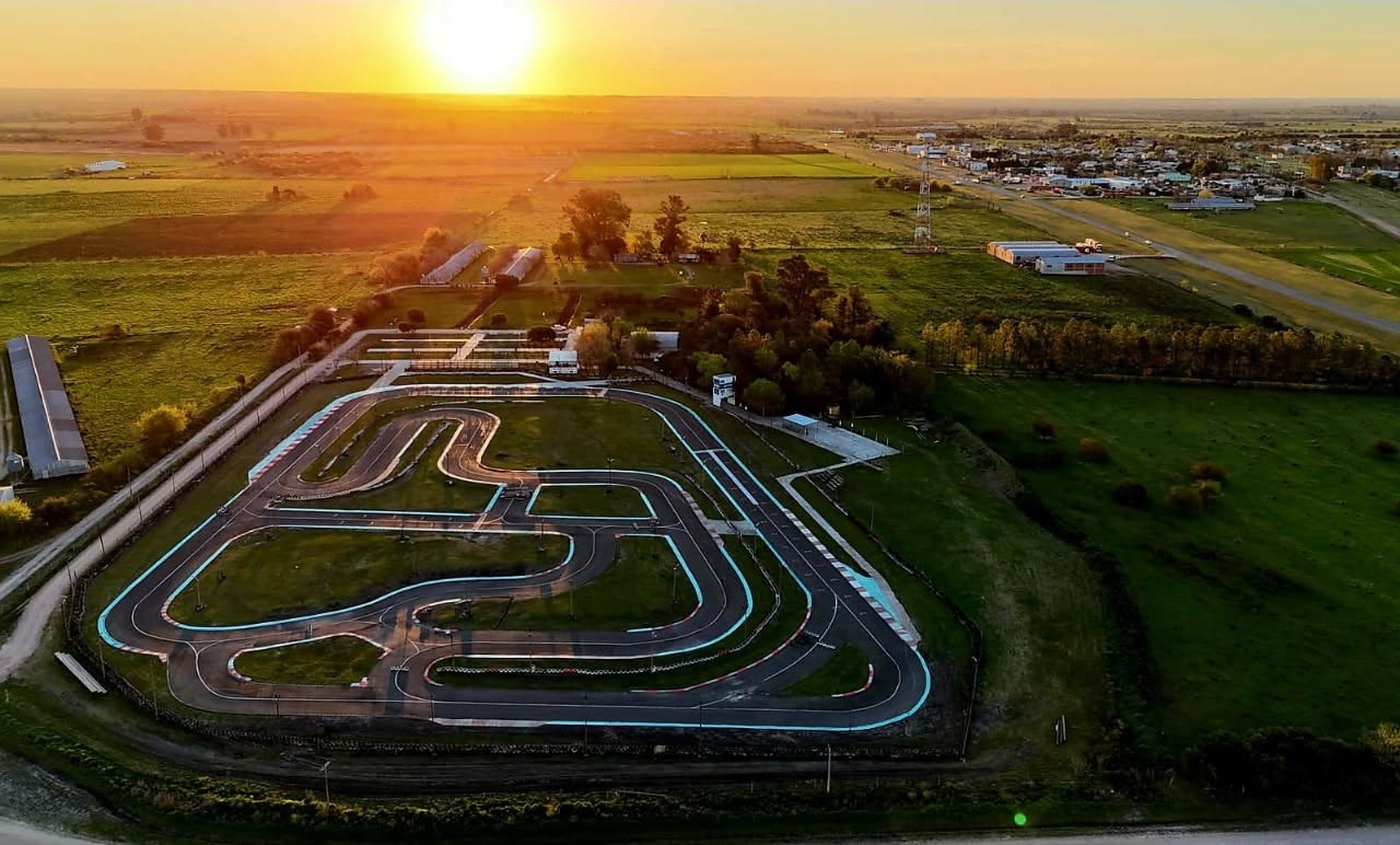 Circuito La Morena al atardecer